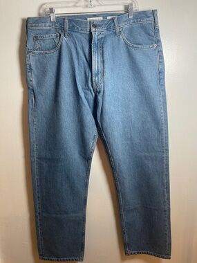 Banana Republic Light Blue Straight Leg Jeans Size: 38x32